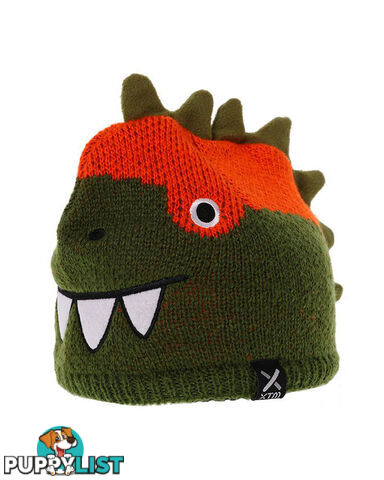 XTM Zoolander Kids Fleece Beanie - Dino Camo - HK007-CAM