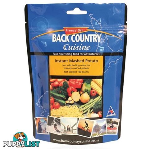 Back Country Cuisine Freeze Dried Food Instant Mashed Potato - BC676