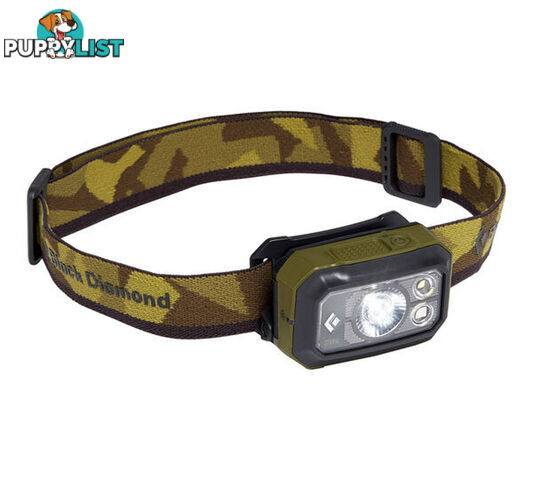 Black Diamond Storm 400 Compact Waterproof Headlamp - Dark Olive - BD6206583002ALL1