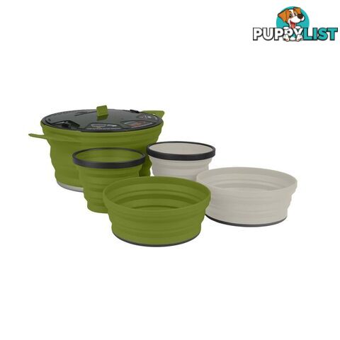 Sea To Summit X-Set 31 Pot, Bowl & Mug Set - AXSET31