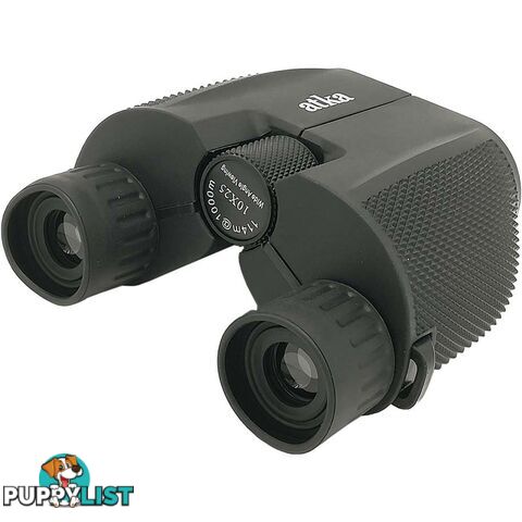 Atka 10 x 25 Binoculars - Black - XAB1001025