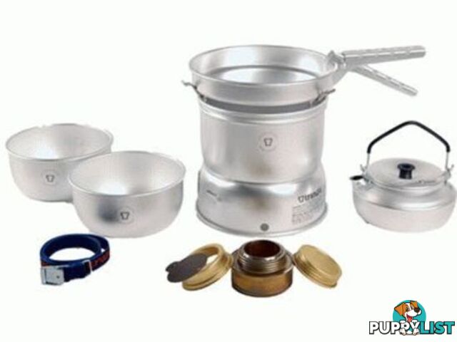 Trangia 25-2 Storm Ultralight Aluminium Cook Set & Kettle - Large - TRA140252