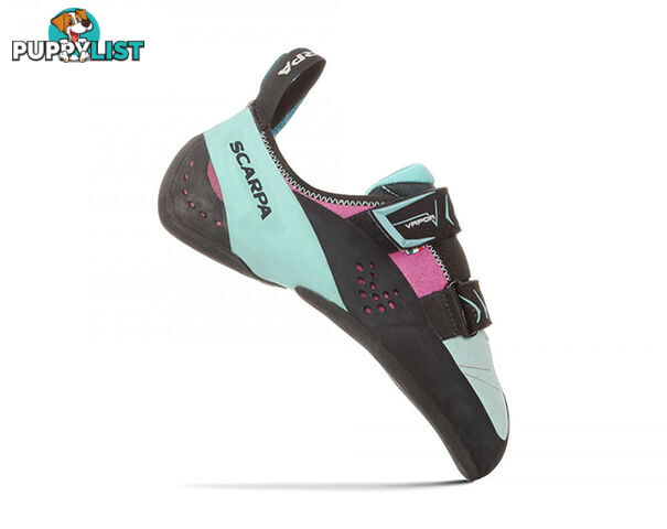 Scarpa Vapor V Womens Climbing Shoes -Dahlia/Aqua - US4.5 / EU36 - SCA20060-36