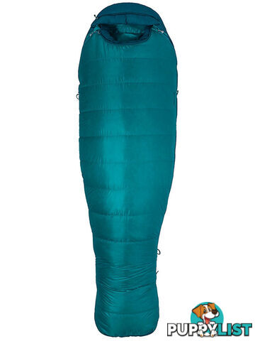 Marmot Angel Fire Womens Sleeping Bag - Malachite/Deep Teal - LZ - 298503645LZ