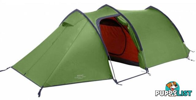 Vango Scafell 300 + 3 Person Lightweight Backpacking Tent - Pamir Green - VTE-SC300P-N