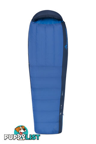 Sea to Summit Trek 1 TkI Down Sleeping Bag - Regular Wide - Blue - ATK1-RW