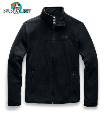 The North Face TKA Glacier FZ Womens Fleece Jacket - TNF Black/TNF Black - S - NF0A48KJKX7-R0S