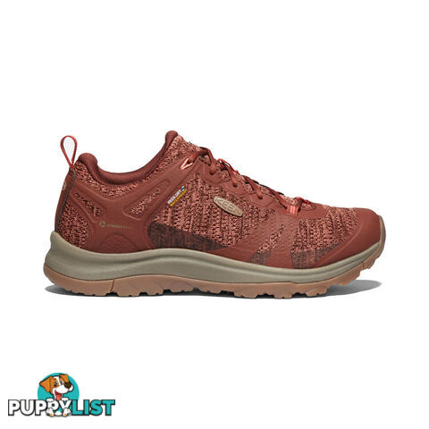 Keen Terradora II WP Womens Waterproof Hiking Shoes - Cherry Mahogany Coral - US 9 - 1022348-9