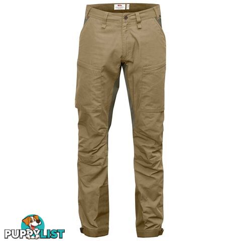 Fjallraven Abisko Lite Trekking Mens Trousers - Regular - Sand - 54 - CF82890R22054