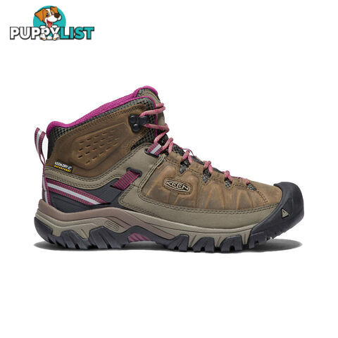 Keen Targhee III Mid WP Womens Waterproof Hiking Boots - Weiss Boysenberry - US 8 - 1018178-8