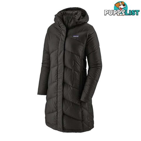 Patagonia Down With It Parka Womens Insulated Jacket - Black - M - 28441-BLK-M