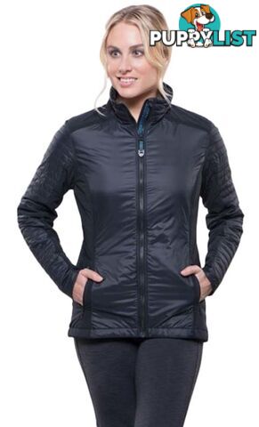 KUHL Firefly Insulated Womens Jacket - Raven - XL - KUH00043-Raven-XL