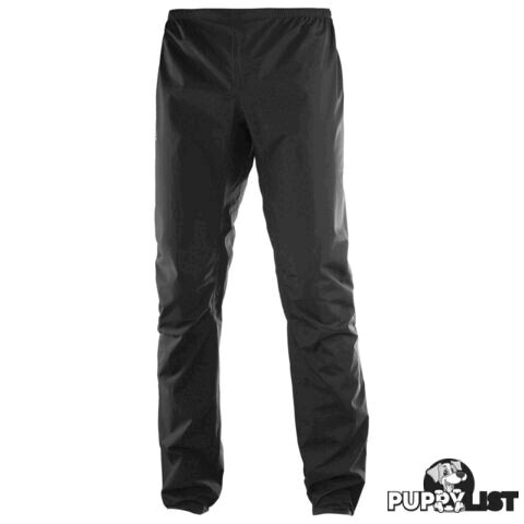 Salomon Bonatti Unisex Waterproof Pants - Black [Pant Size: S] - 393925-S