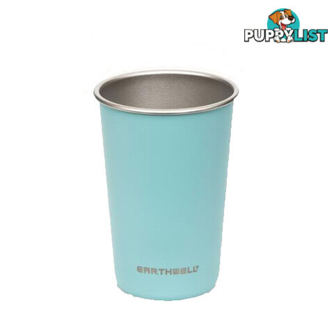 Earthwell Pint Cup 16oz/470ml - Aqua Blue - SP1630