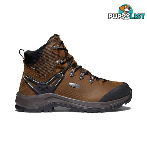 Keen Wild Sky Mid WP Mens Waterproof Hiking Boots - Dark Earth Black - US 10H - 1022531-10H