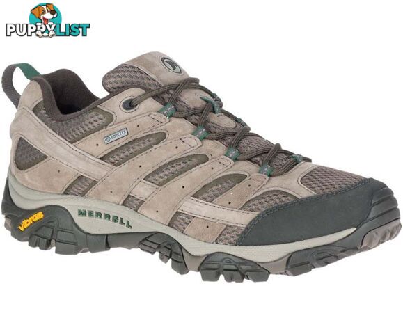 Merrell Moab 2 Leather GTX Mens Hiking Shoes - Boulder - 10 - J033329-10