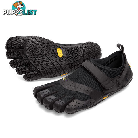 Vibram Fivefingers V-Aqua Mens Shoes - Black - US 10.5 - 18M730144