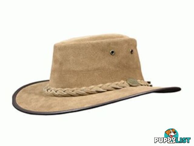 BARMAH FOLDAWAY SUEDE LEATHER HAT - HICKORY [Hat Size:XXL] - 1061hiXXl