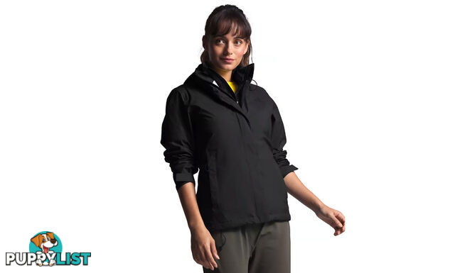 The North Face Venture 2 Womens Waterproof Jacket - TNF Black/TNF Black - M - NF0A2VCRKX7-T0M