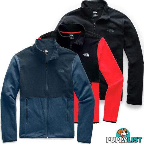 The North Face TKA Glacier FZ Mens Fleece Jacket - NF0A4AJC