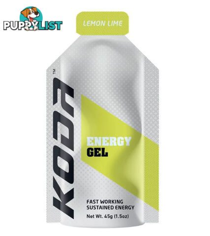 Koda Energy Gels Lemon Lime - GELS-LEMONLIME