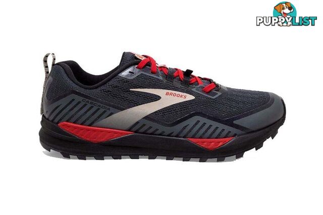 Brooks Cascadia 15 GTX Mens Trail Running Shoes - Black/Ebony/Red - 8.5 - 1103411D075-85