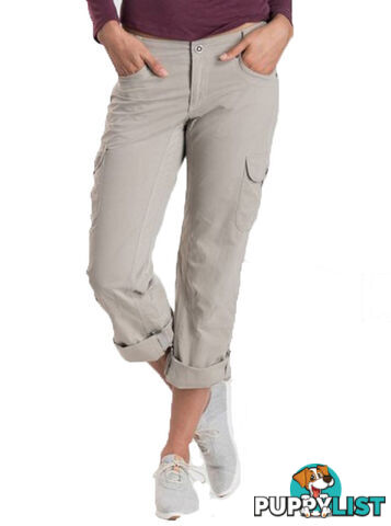 Kuhl Splash Womens Roll Up Pant 30L - Light Khak - US8/AU10 - KUH00097-LightKhak-8