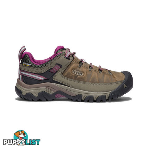 Keen Targhee III Waterproof Womens Hiking Shoes - Weiss Boysenberry - 1018177