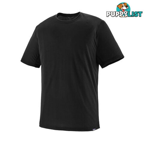 Patagonia Capilene Cool Trail Mens Performance T-Shirt - Black - S - 24496-BLK-S