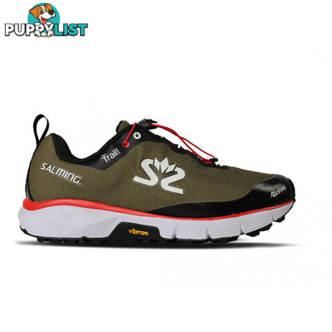 Salming Trail Hydro Womens Trail Running Shoes - Beige/Black - US9.0 - 1289086-2001-4023