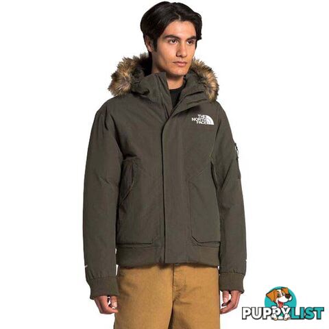 The North Face Gotham III Mens Waterproof Insulated Jacket - New Taupe Green - S - NF0A4QZS21L-R0S