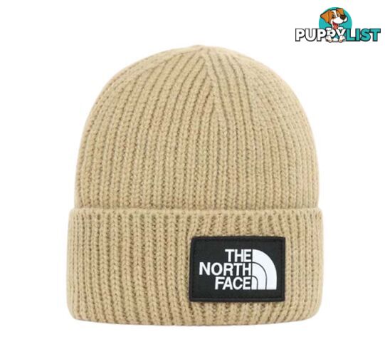 The North Face TNF Logo Box Cuffed Beanie - NF0A3FJX-R