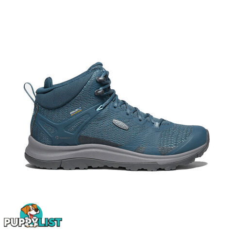 Keen Terradora II Mid WP Womens Waterproof Hiking Boots - Majolica Tapestry - US 9 - 1022354-9