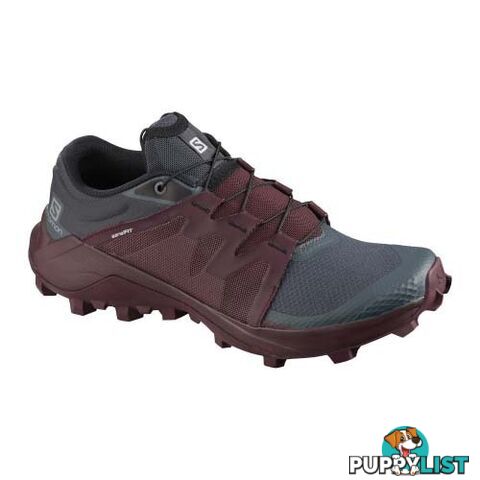 Salomon Wildcross Womens Trail Running Shoes - India Ink/Wine Tasting - 7US - 411172-055