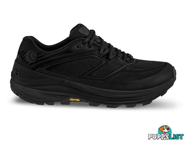 Topo Athletic Ultraventure 2 Mens Trail Running Shoes - Black/Black - 12.5 - M043-BLKBLK-125