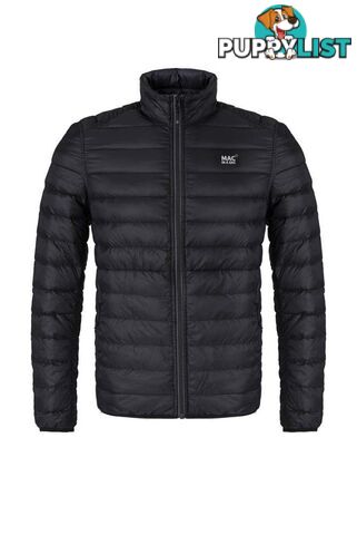 Mac In A Sac Polar Mens Reversible Insulated Down Jacket - Black-Charcoal - S - POL1189JT-CHAS