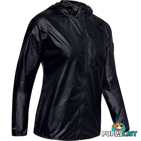 Under Armour OD Impasse Wind Womens Running Jacket - Black - SM - 1350955-001-SM