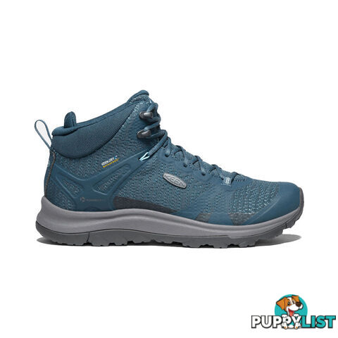 Keen Terradora II Mid WP Womens Waterproof Hiking Boots - Majolica Tapestry - US 8 - 1022354-8