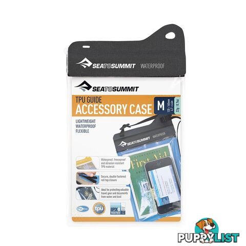 Sea To Summit TPU Guide Waterproof Accessory Case - Black - M - AACTPUMBK