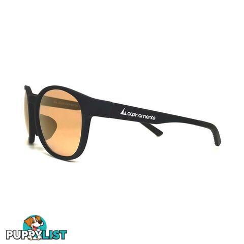 Alpinamente Pelmo Photochromic Performance Sunglasses - Air Bronze/Sport Coating - Rubber Black - PEL02AB