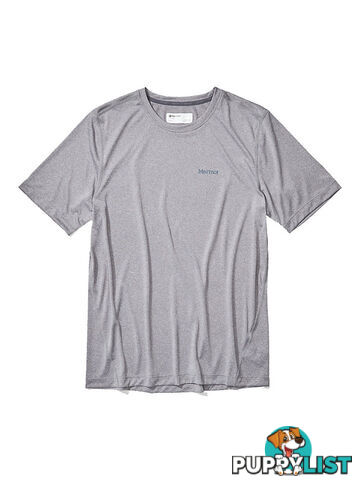 Marmot Conveyor SS Mens Lightweight T-Shirt - Steel Onyx Heather - L - 417908702L