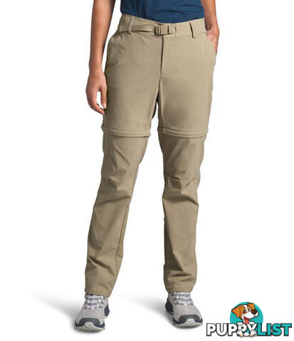 The North Face Paramount Convertible Womens Hiking Pant - Twill Beige - AU8/US4 - NF0A4CK9ZDL-R-04F