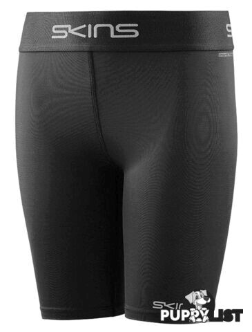 SKINS DNAmic Force Youth 1/2 Compression Tights - Black - M - SWDF80000029001M