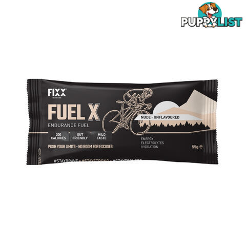 Fixx Nutrition Fuel X Endurance Fuel - 55g Sachet - Nude - FXFXBXND55