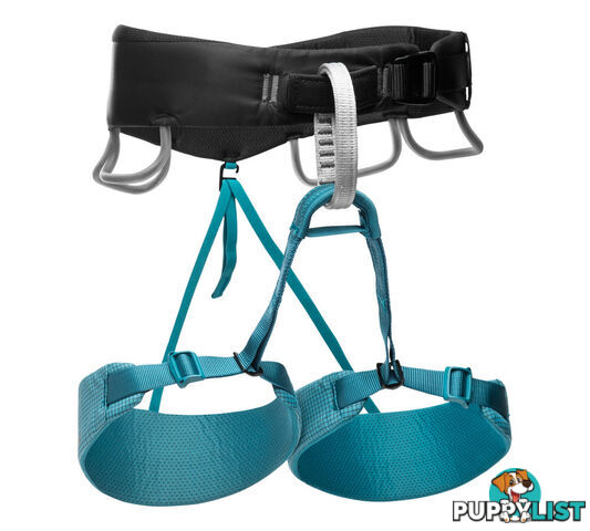 Black Diamond Momentum Womens Climbing Harness - Aqua Verde - S - BD6511023019SM_1