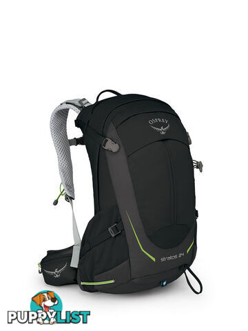 Osprey Stratos 24L Mens Hiking Daypack - Black - OSP0611-Black