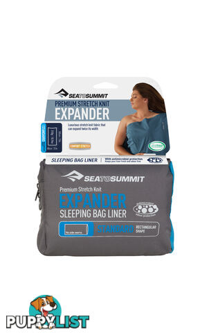 Sea to Summit Expander Sleeping Bag Liner - Standard - Navy Blue - AEXPSTDNB