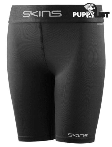 SKINS DNAmic Force Youth 1/2 Compression Tights - Black - L - SWDF80000029001L