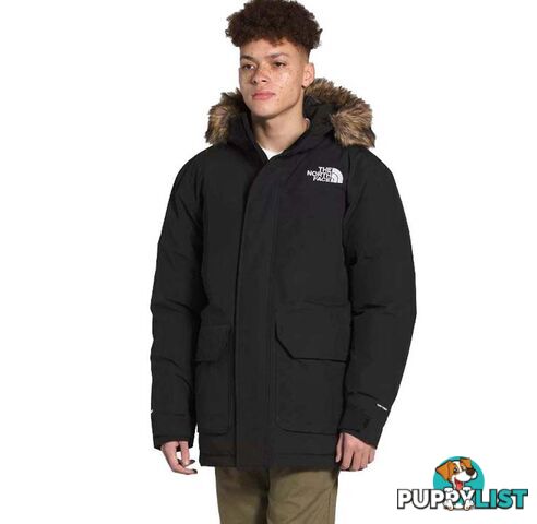 The North Face McMurdo Parka Mens Waterproof Insulated Jacket - TNF Black - XXL - NF0A4QZTJK3-X2L