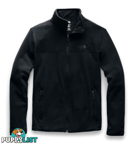 The North Face TKA Glacier FZ Womens Fleece Jacket - TNF Black/TNF Black - L - NF0A48KJKX7-W0L